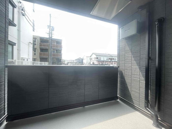 D-avance 柱六番町Ⅲのバルコニー