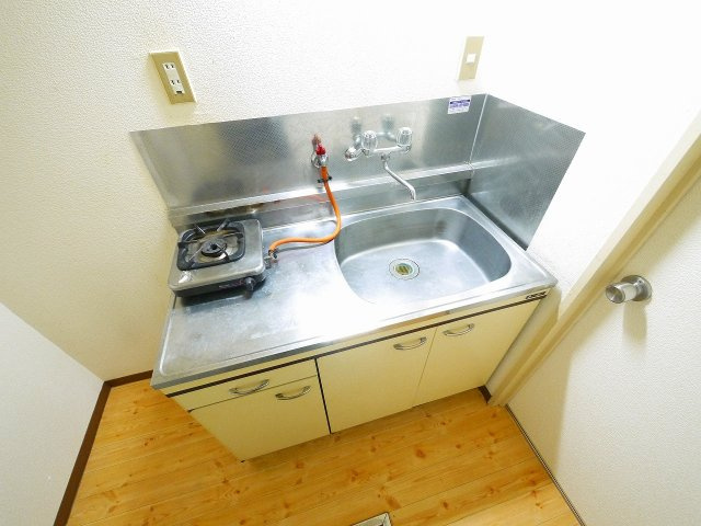 スコッチテリア三条のキッチン