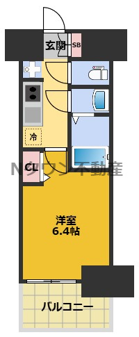 【間取り】 | ディアレイシャス名古屋浄心Ⅱ | 間取りです。