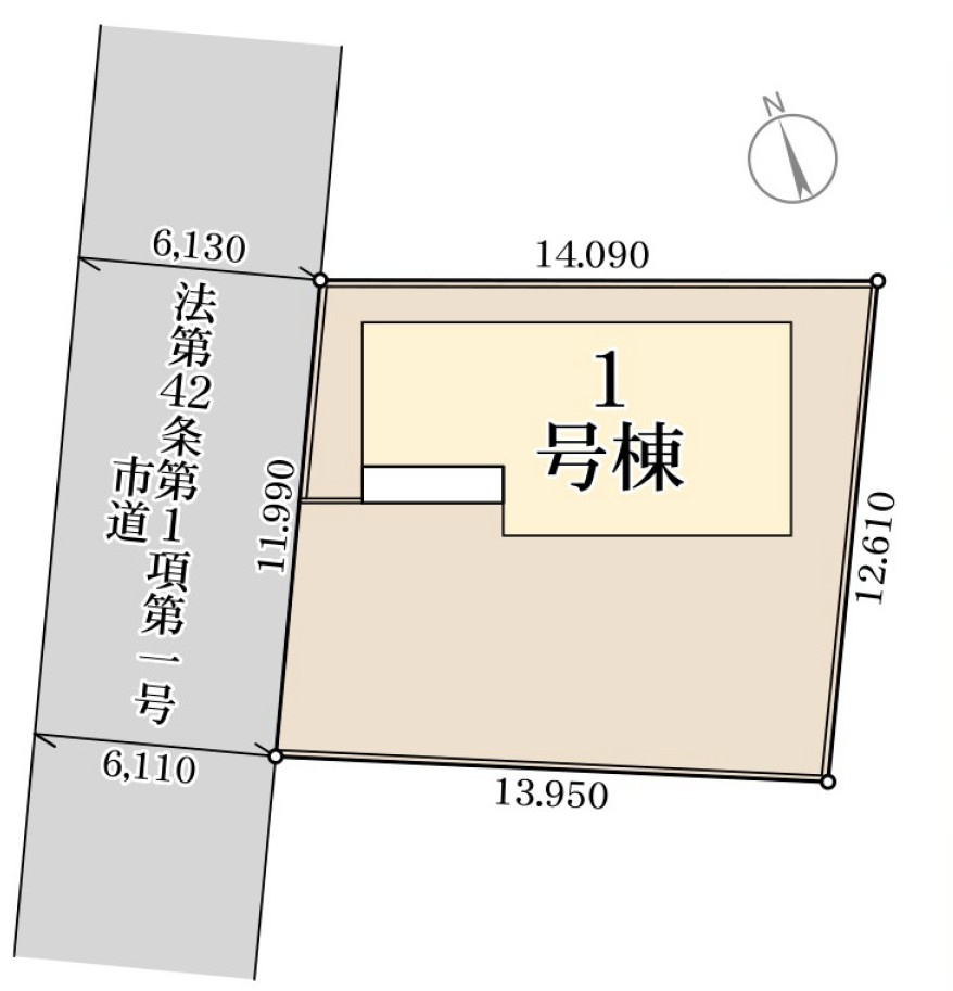 【新築戸建】藤岡市下大塚　の区画図|■区画図