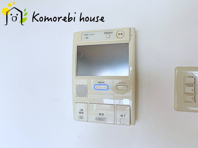 グランドシティ大宮【WEST TOWER】の防犯設備|モニター付インターホンです