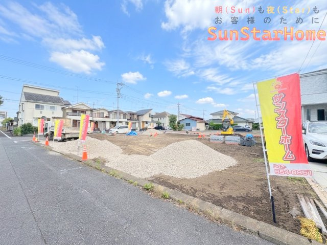【サンスターホーム現地販売物件】羽村市小作台5丁目　売地2区画の外観