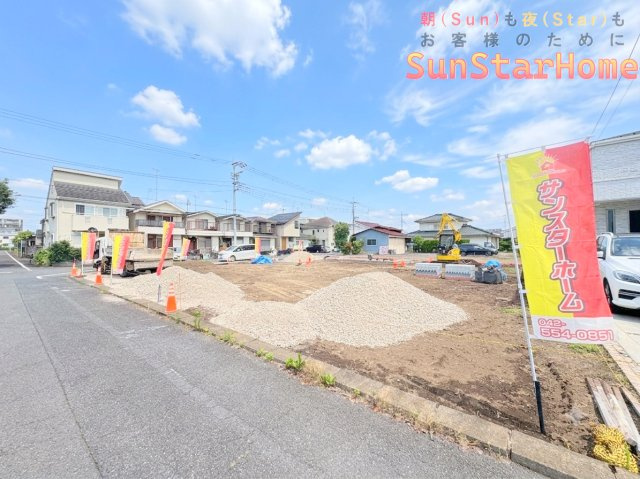 【サンスターホーム現地販売物件】羽村市小作台5丁目　売地2区画の外観