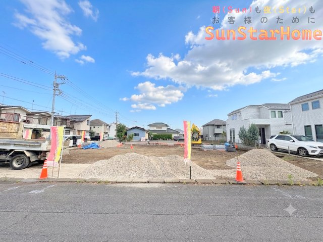 【サンスターホーム現地販売物件】羽村市小作台5丁目　売地2区画の外観