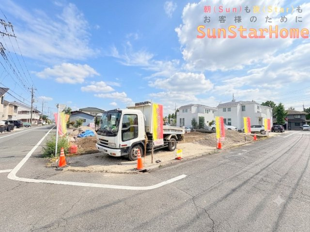 【サンスターホーム現地販売物件】羽村市小作台5丁目　売地2区画の外観