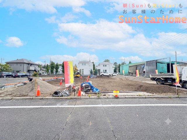 【サンスターホーム現地販売物件】羽村市小作台5丁目　売地2区画の外観
