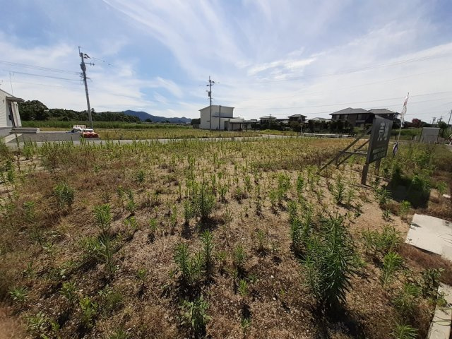 宇土市岩古曽町の売地の外観