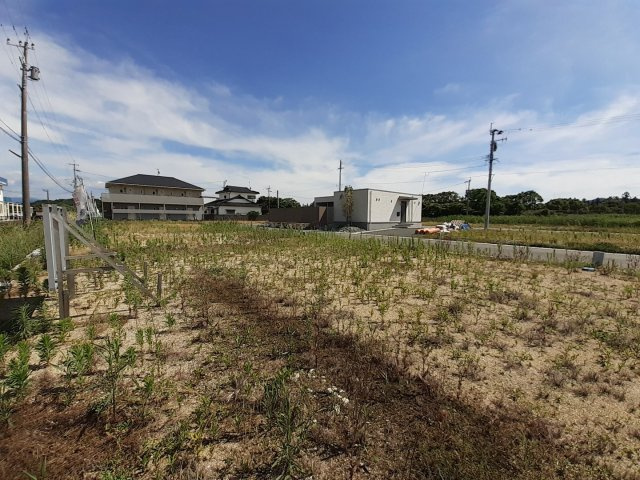 宇土市岩古曽町の売地の外観