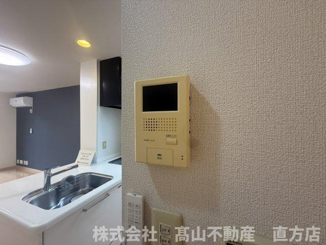 直方市大字頓野のアパートのセキュリティ