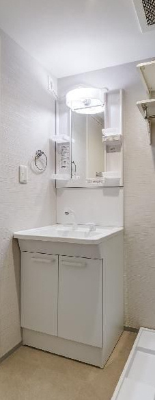 robot home 南千住の洗面所