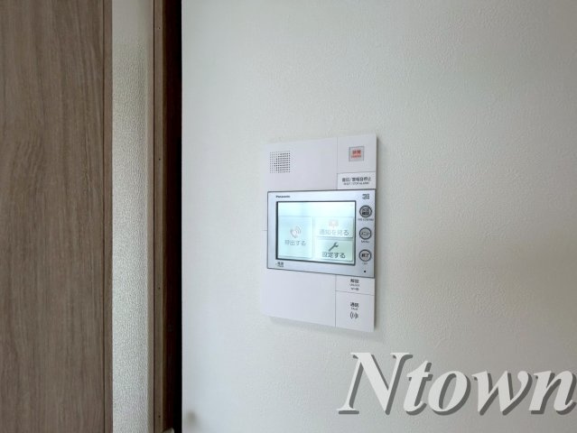 【セキュリティ】 | ディアレイシャス名古屋浄心Ⅱ | モニタ付きインターホンです。