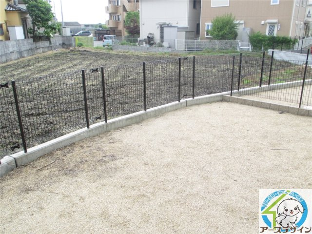 セントラルグレイスC棟のバルコニー
