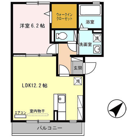 【間取り】 | ヴィーブル伏尾