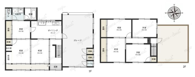 戸建　福崎町西治の間取り