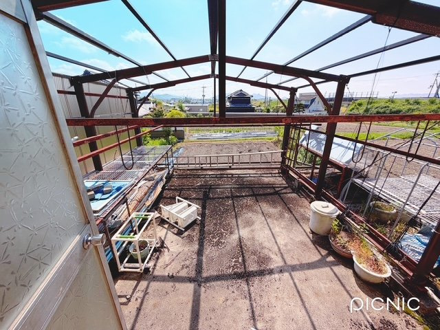 戸建　福崎町西治のバルコニー