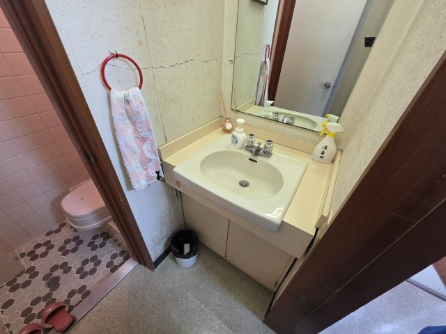 姫路市書写住宅付店舗の洗面所