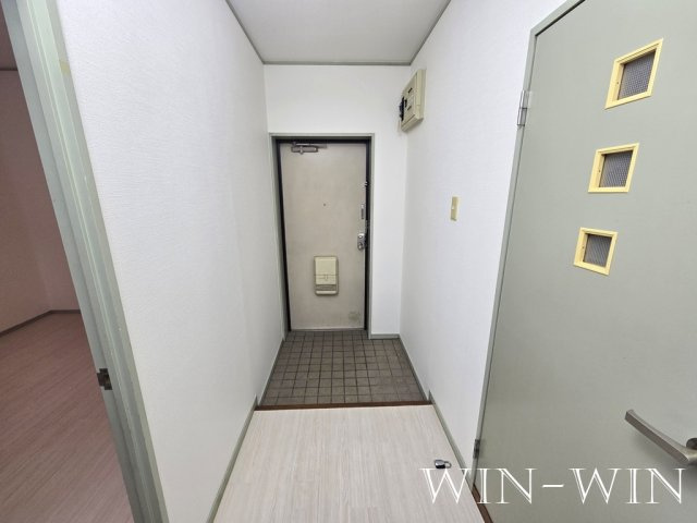 第2橋本マンションの玄関
