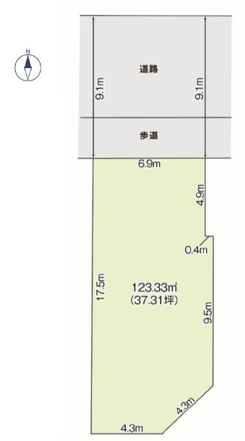 熱田区南一番町2期　売地の土地図|区画図　※図面と現況が異なる場合は現況優先といたします。