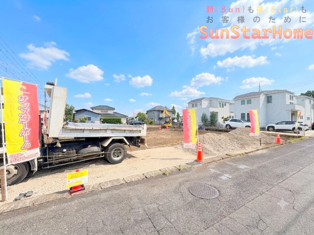 【サンスターホーム現地販売物件】羽村市小作台5丁目　売地4区画の外観