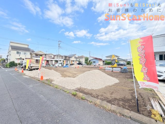 【サンスターホーム現地販売物件】羽村市小作台5丁目　売地4区画の外観