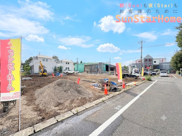 【サンスターホーム現地販売物件】羽村市小作台5丁目　売地4区画の外観