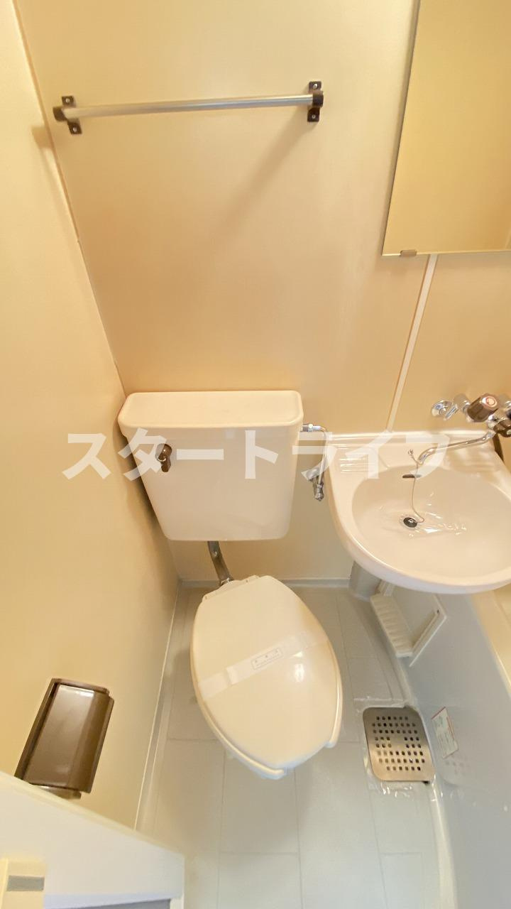 大阪市東淀川区柴島２丁目の賃貸マンションのトイレ