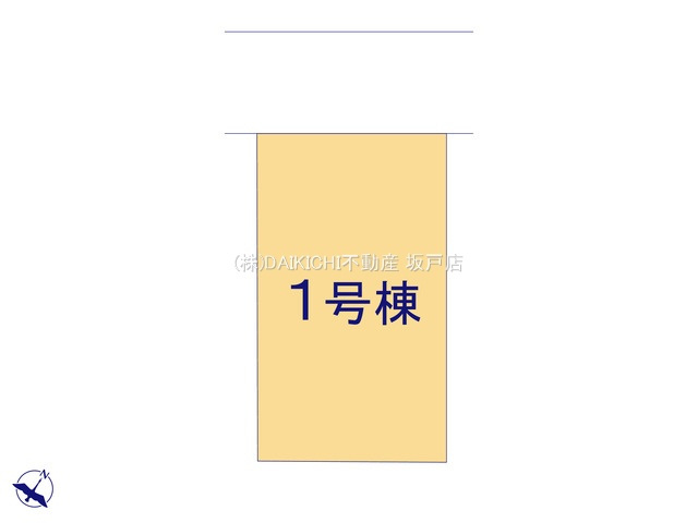 【区画図】 | 坂戸市鶴舞第二　リーブルガーデン　新築戸建　全1棟　1号棟
