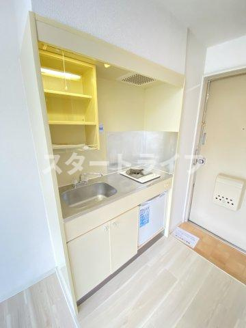 大阪市東淀川区柴島２丁目の賃貸マンションのキッチン