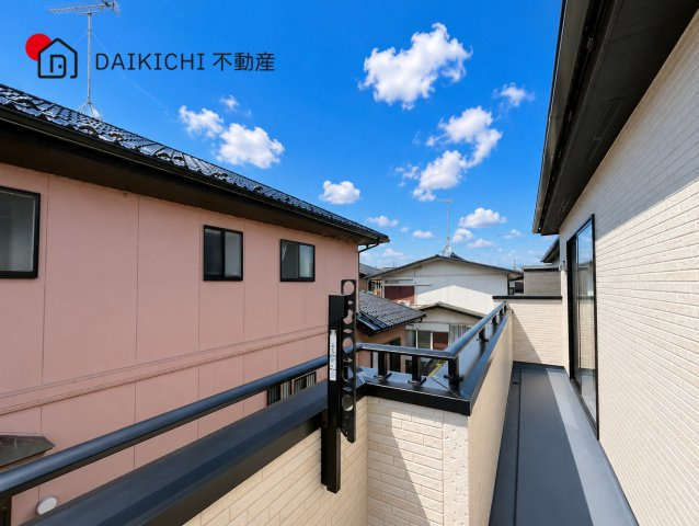 【バルコニー】 | 坂戸市元町　ブルーミングガーデン　新築戸建　全4棟　4号棟