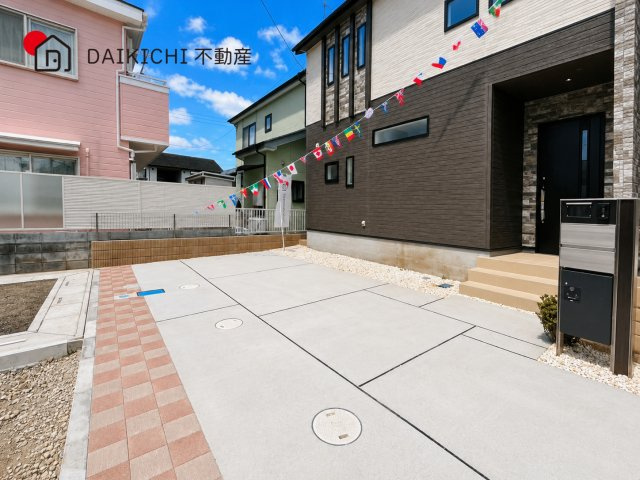 【駐車場】 | 坂戸市元町　ブルーミングガーデン　新築戸建　全4棟　4号棟
