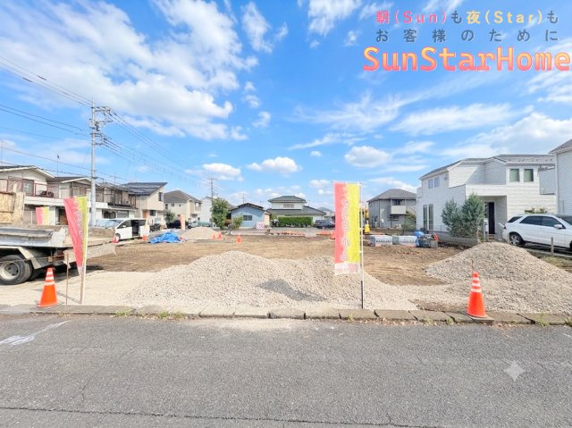 【サンスターホーム現地販売物件】羽村市小作台5丁目　売地5区画の外観
