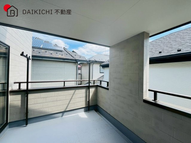 【バルコニー】 | 川越市かすみ野第3期　リーブルガーデン　新築戸建　全2棟　2号棟