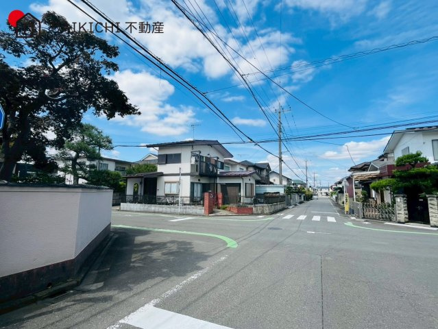 【前面道路含む現地写真】 | 川越市かすみ野第3期　リーブルガーデン　新築戸建　全2棟　2号棟