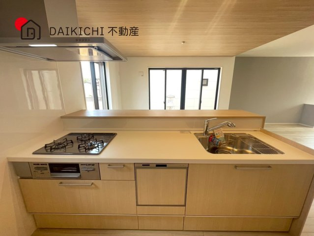 【キッチン】 | 鶴ヶ島市上新田1期　GRACE・TERRACE　新築戸建　全3棟　2号棟