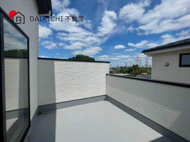 【バルコニー】 | 鶴ヶ島市上新田1期　GRACE・TERRACE　新築戸建　全3棟　2号棟