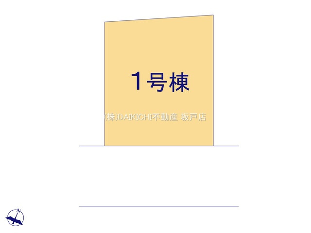 【区画図】 | 鶴ヶ島市藤金第15 リーブルガーデン　新築戸建　全1棟　1号棟