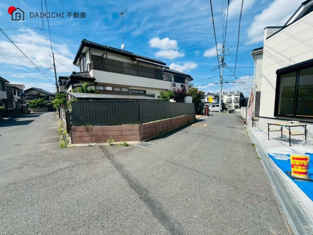 【前面道路含む現地写真】 | 川越市吉田4期　GRACE　新築戸建　全1棟　1号棟