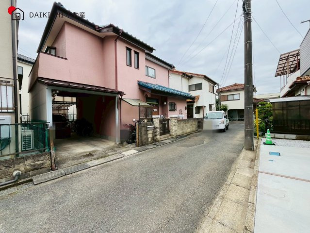 【前面道路含む現地写真】 | 毛呂山町前久保南　新築戸建　1号棟