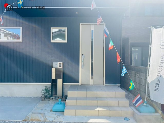 【玄関】 | 鶴ヶ島市上広谷　新築戸建　全1棟　1号棟