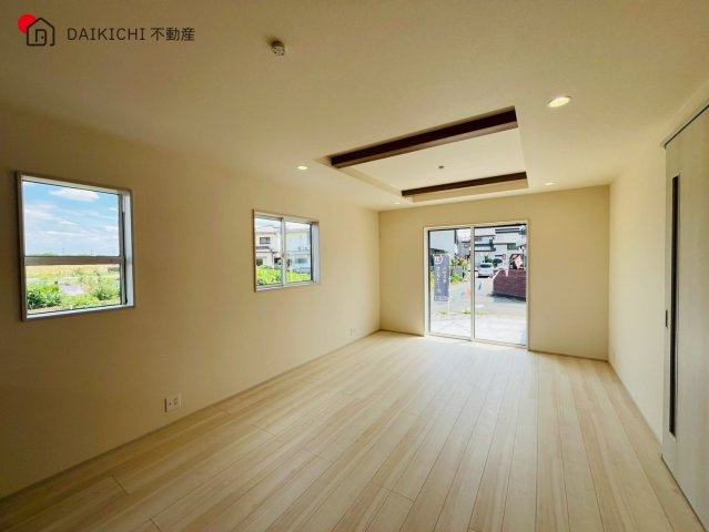 【居間・リビング】 | 川越市上戸新町3期　ブルーミングガーデン　新築戸建　全1棟　1号棟