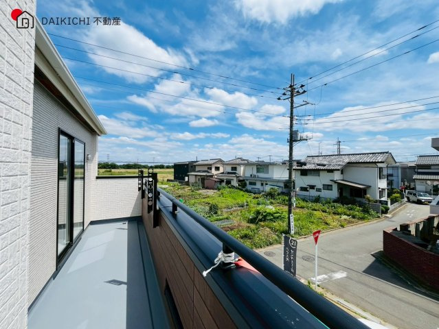 【バルコニー】 | 川越市上戸新町3期　ブルーミングガーデン　新築戸建　全1棟　1号棟