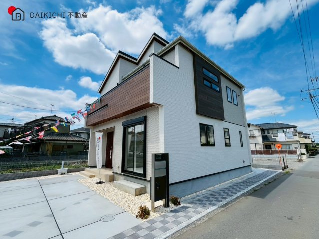 【外観】 | 川越市上戸新町3期　ブルーミングガーデン　新築戸建　全1棟　1号棟