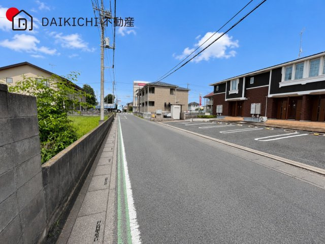 【前面道路含む現地写真】 | 日高市原宿　ロマンティア　新築戸建　全1棟　1号棟