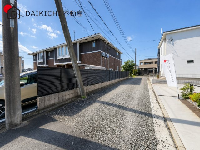 【前面道路含む現地写真】 | 日高市原宿　ロマンティア　新築戸建　全1棟　1号棟