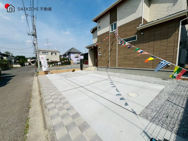 【駐車場】 | 越生町越生東6丁目　ブルーミングガーデン　新築戸建　全4棟　4号棟