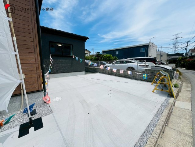 【駐車場】 | 鶴ヶ島市中新田第1期　リナージュ　新築平屋戸建　全3棟　3号棟