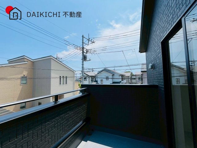 【バルコニー】 | 川越市的場　ブルーミングガーデン　新築戸建　全2棟　3号棟