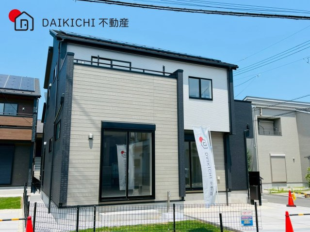 【外観】 | 川越市的場　ブルーミングガーデン　新築戸建　全2棟　3号棟