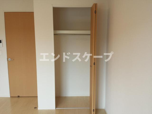 エスポワール　Ｂの収納|クローゼット
高崎、前橋のお部屋探しはエンドスケープまで！お客様の理想お聞かせ下さい♪