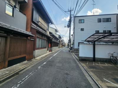 マンション三坊庵の地図|前面道路